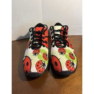 Tennis Athletic Shoes Women 9 Ladybug Red Bugs Insects Nature Costume Cosplay